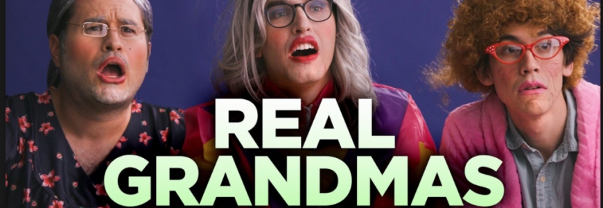 Definitely Real Grandmas Try